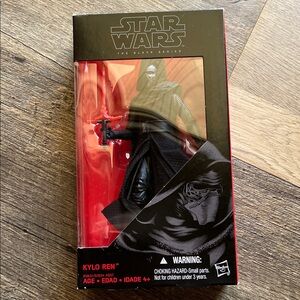 Star Wars Black Series Kylo Ren with Red and Black Colors